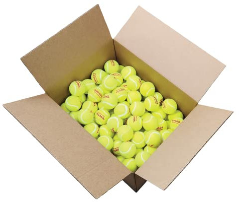 Tourna Drucklose Tennisbälle, Box mit 144 Stück