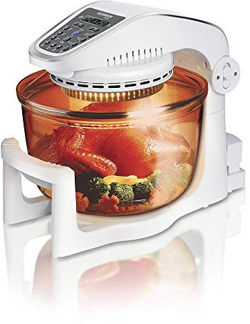 Halogen Airwave Low Fat Air Fryer - 1000W, 7L Capacity with Convection, Infrared & Triple Cooking Power for Fast & Healthy Meals!