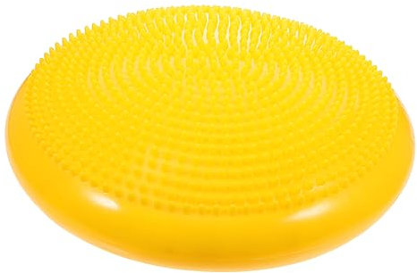 Gogogmee Aufblasbares Balancekissen Mit Noppen Runde Balance-disc Für Fitness Und Yoga Rutschfestes Massage-sitzkissen Für Fußreflexzonen Leichtes Sportliches Trainingszubehör Für Zuhause u