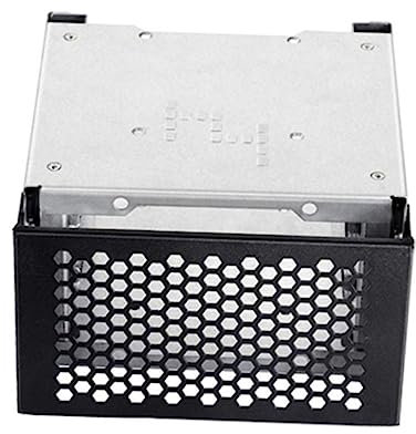Hemobllo Hard Disk Rack Aluminum Alloy Bay Mounting Bracket for Serial Ata Sas Hard Drive Storage Box for Server Nas Setup