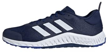 Adidas Unisex Everyset Shoes, Dark Blue/Cloud White/Lucid Blue, 45 1/3 EU