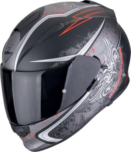 SCORPION EXO-491 RUN Matte Black-Red XXL