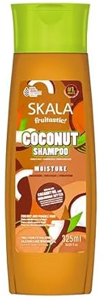 SKALA Kokos-Frucht-Shampoo, 325 ml, sanfte Reinigung mit Kokos-Extrakt, feuchtigkeitsspendend, nährt und natürlicher Glanz, vegane Formel für alle Haartypen