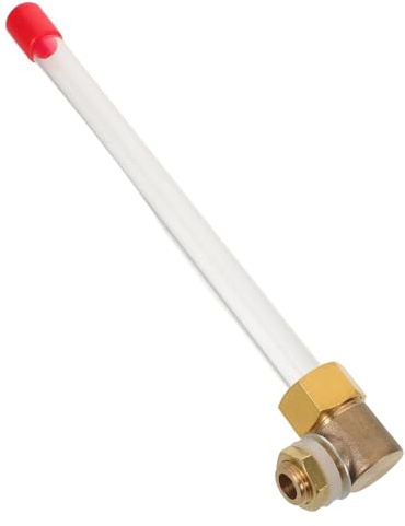 BESTOMZ Boiler Water Level Indicator Acrylic Gauge 20Cm Visual Tube for Firefighting Pools and Industrial Water Tanks