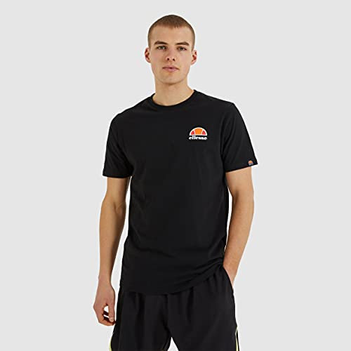 ellesse Men's Canaletto Tee T Shirt, Anthracite, XS EU