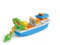 Adriatic S.R.L. - Kunststoffschiff 40 cm, Farbe blau, 1189