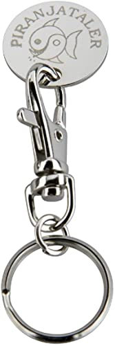 Club Las Piranjas® Einkaufswagenchip, Schlüsselanh.