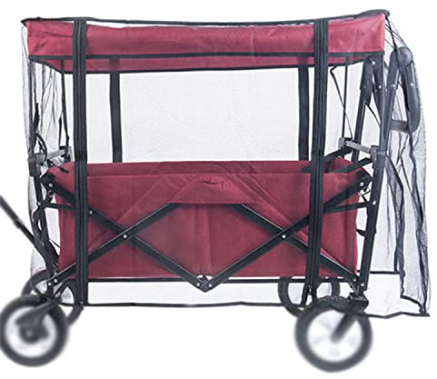 TMXKOOK Moskitonetz fr Bollerwagen & Buggy, ideales Fliegennetz, auch Insektenschutz vor Stechmcken & Wespen, feines Netzgewebe, Qualitt Netz (Das Produkt enthlt nur EIN Moskitonetz)