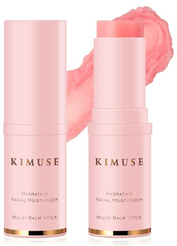 KIMUSE Face Primer Hydrating Moisturizing Stick, Pore Primer Gel Cream, Makeup Base Under Foundation, Lightweight & Hydrating Multi Balm Stick