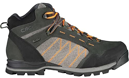 CMP Herren THIAMAT MID 2.0 Shoe WP Trekking-Schuhe, Dunkelgrau-Orange (Militare-F.Orange), 41 EU