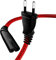 Stromkabel 2 Polig, RIKSOIN Netzkabel 5m Eurostecker (CEE 7/16 auf C7) Nylon-Geflecht Universale Kleingerätekabel mit VDE für TV, PS3/PS4/PS5,One S/X, Laptop Netzteil, Blu-ray, Radio usw
