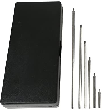 6-teiliges Digitalanzeiger-Verlängerungsstangen-Set, 6-teilig, 2,5 cm, 5,1 cm, 7,6 cm, 10,2 cm, 12,7 cm, 15,2 cm, kombiniert mit 0–53,3 cm langer Verlängerungsstange