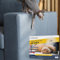 PROTECTO Kratzschutz Sofa Katze - 10-Pack 40x30 cm Selbstklebende Anti Kratz Folie für Katzen - Transparentes Klebeband für Sofabeine und Ecken - Kratzfester Sofa Katzenschutz