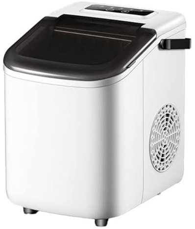 WDDEYYDS Machine à glaçons opération Simple Petite Machine à glaçons congélateur Facile à Nettoyer Machine à glaçons de comptoir de 22 LB avec poignée pour la fête de Bar de Cuisine à Domicile