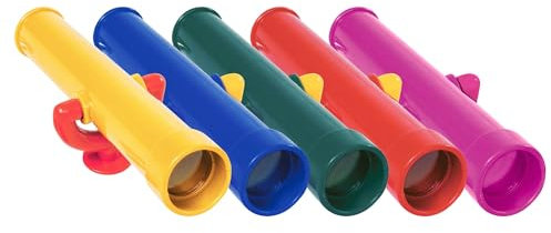 Kids Children's Toy Telescope Perfect for Climbing Frames, Tree House Play Dens Play House Garden Fun (Pink)