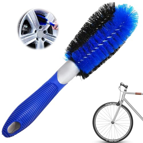 Crrynuo Lange Premium Microfaser Felgenbürste, 1 PCS professionelle Reinigung bis ins Felgentiefbett,Felgenreinigungsbürste Kratzschutz,und Alufelgen - Felgenbürste Alufelgen, Felgenbürste lang