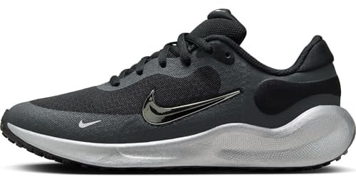 Nike Kinder Revolution 7 Se (Gs) Traillaufschuhe, Black/Metallic Silver/Anthraci, 36
