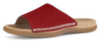 Gabor Damen Pantoletten, Frauen Slipper,Best Fitting,Schlupfschuhe,schluepfschuhe,Slip-ons,Backless Slipper,Mules,Rubin,40 EU / 6.5 UK