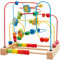 Cndiyald Wooden Bead Maze, Wooden Roller Coaster, Toddlers Bead Maze Roller Coaster, Bead Maze Toys for Toddlers