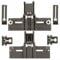 Kit de réparation de pièces d'ajusteur de panier supérieur de lave-vaisselle 6 pièces compatible avec les modèles W10350376, W10195840 et W10195839