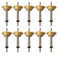 Set of 10 Gas Boiler Connection Valves to Enhance Home Appliance Performance (12mm)