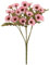 Künstliche Pflanzen Set Chrysanthemen, Seidenblumen, Kunstpflanzenarrangements für die Innen- und Außendekoration, Verandatöpfe, Pflanzgefäßdekorationen Sedum Künstlich (PK2, One Size)