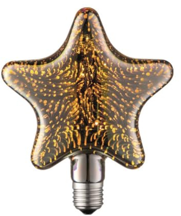 Lucande LED E27 Lampe 4W in Alu aus Glas (E27) - Leuchtmittel Lampen
