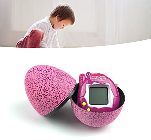 Virtuelle Virtuelle Streicherinmaschine Tragbarer Tragbarer Haustiere mit Ei -Shaped -Gehäuse, Einfach zu Bedienen, Fähigkeitenentwicklung, Wunderbarer Geburtstag, Kindertag, Material: Plastikgröße: