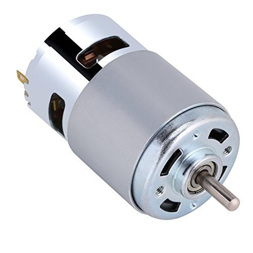 DC Motor 100W, for Car Washing Pump, Sprayer, Electric Fan, Machine, Vacuum Cleaner, Small Size Copper Wired Electric Motor with Low Noise