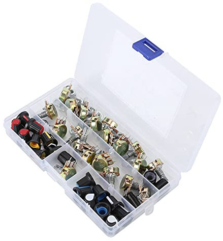 Linearer Kegelpotentiometer Zusammen mit Einer 80pcs -Taste für Lautstärkesteuer -Gitarrenverstärker