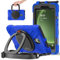 Custodia compatibile con Samsung Galaxy Tab Active 3 8 2020 T570/T575/T575N/T577, custodia resistente in TPU antiurto per bambini, con staffa girevole a 360 gradi e tracolla robusta (blu)