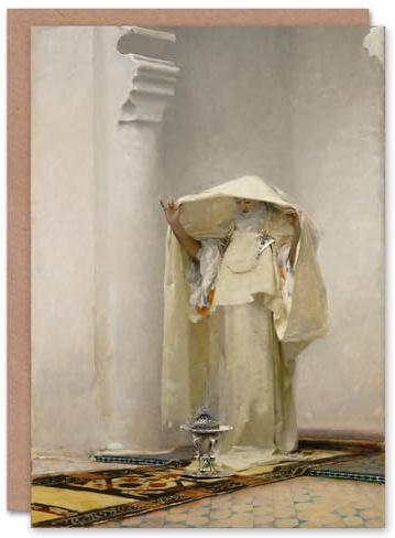 Artery8 John Singer Sargent Art Card Smoke of Ambergris