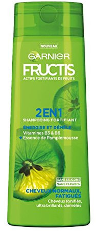 Garnier Fructis Color Resist Stärkendes Shampoo Kraft & Glanz, 2 in 1, für normales müdes Haar, 250 ml