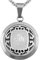 Hanessa Personalisierte Kette mit Gravur Edelstahl 50 cm mit Anhänger Sternzeichen Stier in silber - Personalisierte Halskette für Männer und Frauen - Personalisierter Schmuck Damen Herren