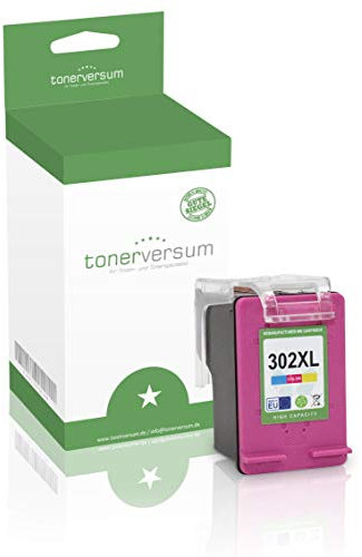 Tintenpatrone kompatibel zu HP 302 XL 302XL F6U67AE Color für DeskJet 3630 3634 2130 3633 OfficeJet 3830 3831 3833 3834 3835 4650 3832