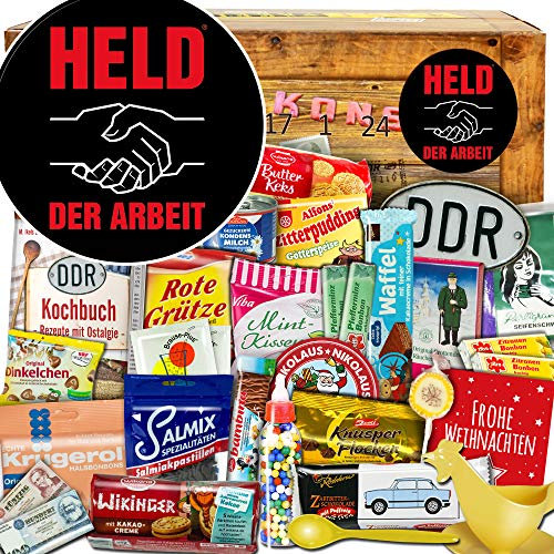 Held der Arbeit + Advent Kalender Ostalgie + Adventskalender Süßigkeiten Erwachsene 2024 2025