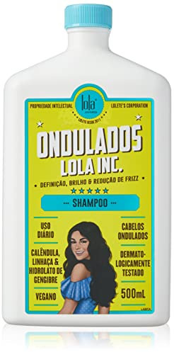 Lola From Rio Ondulados Lola Inc. Shampoo 500ml - Shampoo für welliges Haar