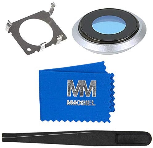 MMOBIEL Lente Vetro Fotocamera Postiore di Ricambio Compatible con iPhone SE 2022 / SE 2020/8 Series 0 - con Adesivo incl. pinzette e Stoffa