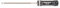 Park Tool Park Tool Unisex – Erwachsene Sechskant-Schraubendreher-4001984 Sechskant-Schraubendreher, Black/Blue, 2,5 mm