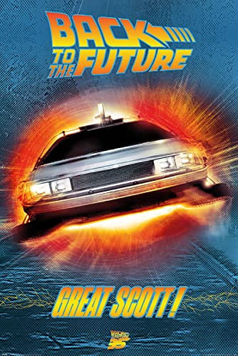 Back To The Future Great Scott Unisex Poster Multicolor Papier 61 x 91,5 cm Fan-Merch, Film