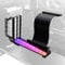 EZDIY-FAB Staffa Porta Scheda Grafica Verticale con LED ARGB 5V 3 Pin,Montaggio GPU,Kit Supporto Scheda Video VGA con Cavo Riser PCIE3.0-Nero