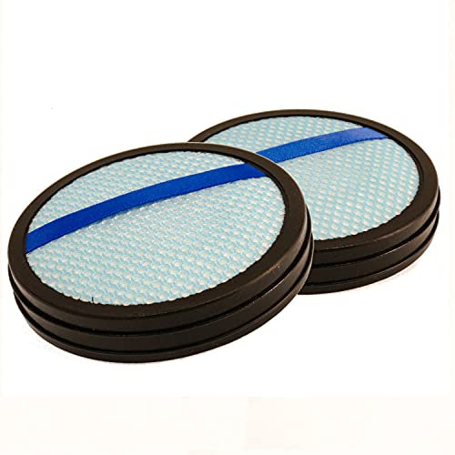 DeClean 2X Staubsaugerfilter kompatibel mit Philips PowerPro Duo FC6164, FC6166, FC6168, FC6162, FC6163, FC6167 Akku-Staubsauger - Schaumstofffilter