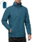 Outdoor Ventures Men's Lightweight Waterproof Jacket Windproof Rain Coats Pack Away Hooded Jackets Windbreaker for Camping Fishing Running Cycling China Blue XXL