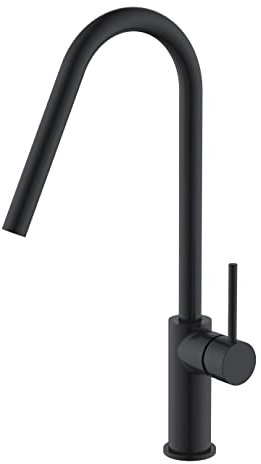 IMEX GCE020/NG Kenia Grifo De Cocina Negro Mate