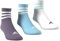 adidas Unisex - Adulto 3-Stripes Cushioned Sportswear Mid-Cut Socks 3 Pairs, shadow violet/light aqua/white/semi flash aqua, 48-51