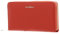 Coccinelle Metallic Soft - Geldbörse 7cc 18 cm Tangerine