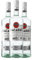 Ron Bacardí Blanco Botella Misil 1 L (Caja de 3 Botella Misil de 1 L)