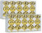 11cm Decorazioni Albero di Natale Caramelle Grandi, 10pcs Addobbi Albero di Natale Candy, UNOLIGA Palline di Natale a Forma di Dolci Oro, Ciondoli di Caramelle Natalizie Finte