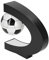 Magnetschwebe-Fußball, Reibungsarm, Breite Anwendbarkeit, Schwebender Fußball, Mehrzweck-ABS-Material für das Büro (EU-Stecker)