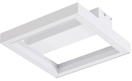 Lucande LED Deckenlampe dimmbar 30 cm, RGB Backlight wechselbare Lichtfarbe (2700-6500K) Fernbedienung App Steuerung Wohnzimmerlampe Smart Home